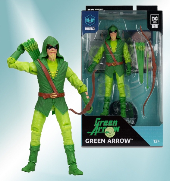 DC Digital Actionfigure "Green Arrow" (Longbow Hunter) von McFarlane